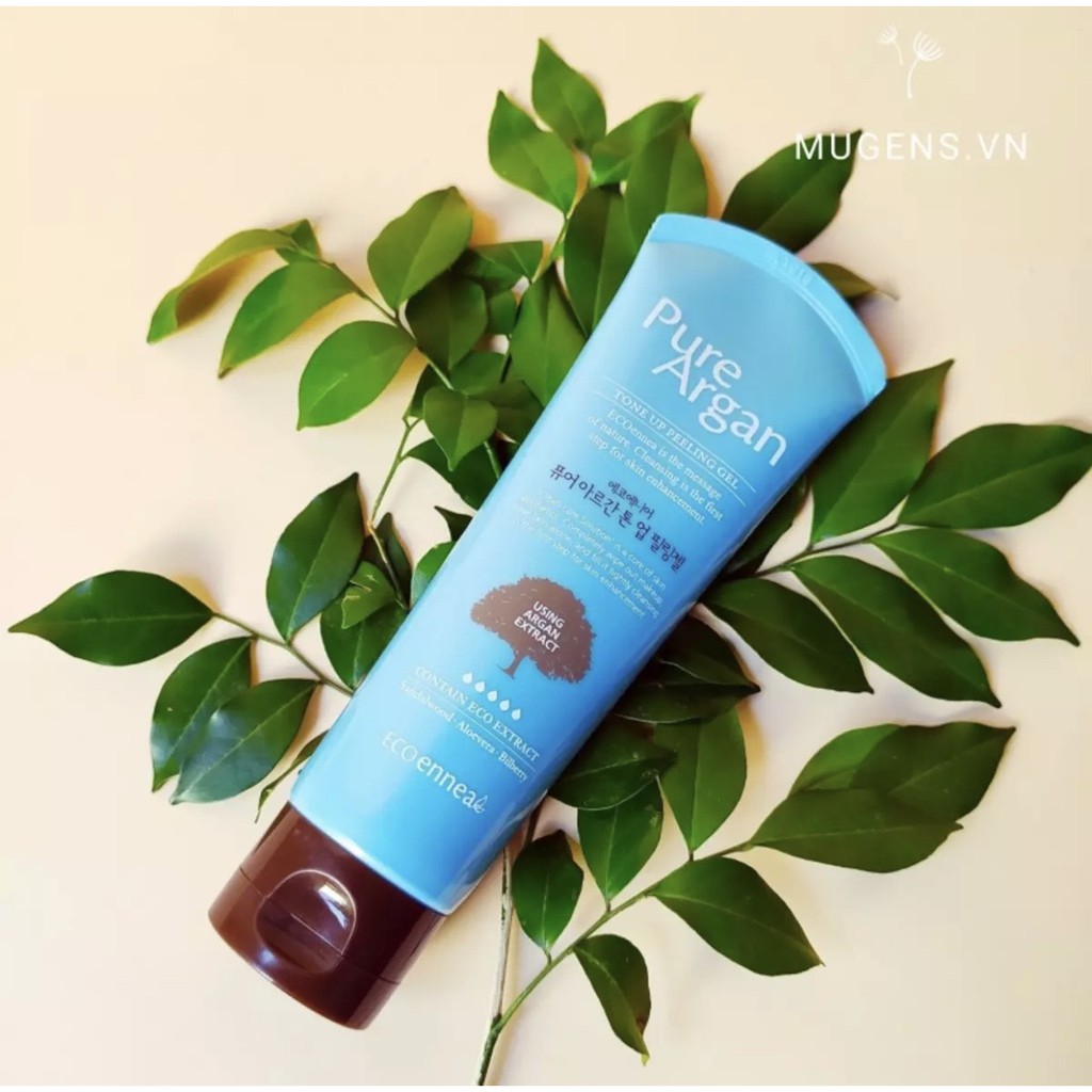 Gel Tẩy Da Chết Tinh Dầu Argan Welcos Pure Tone Up Hàn Quốc 120G