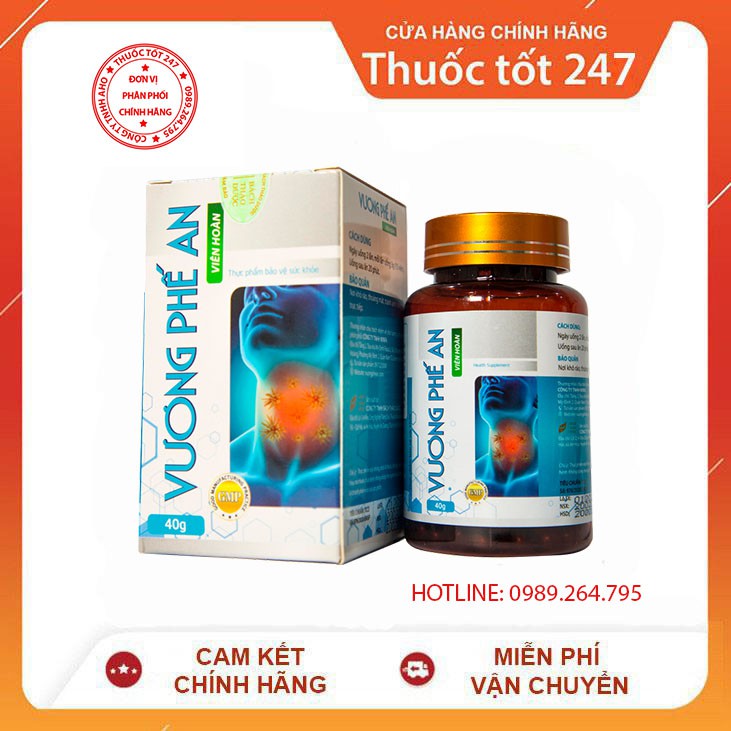 Vương Phế An Plus - Hỗ Trợ Giảm Đau Rát Họng Bổ Phế