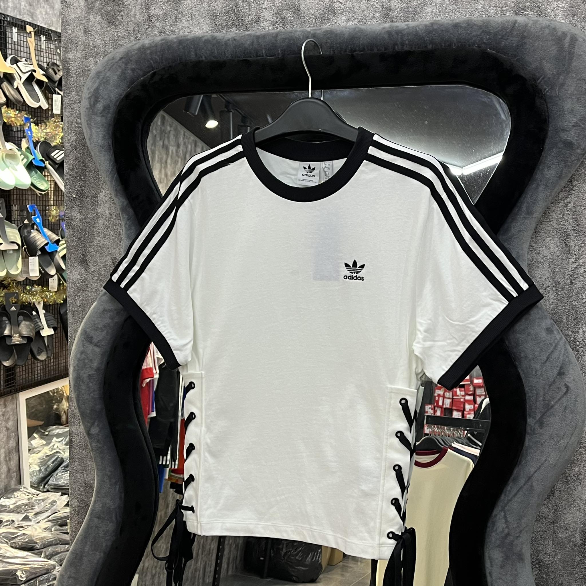 Áo Thun Chính Hãng Adidas ĐAN DÂY ALWAYS ORIGINAL Shop Xám Store