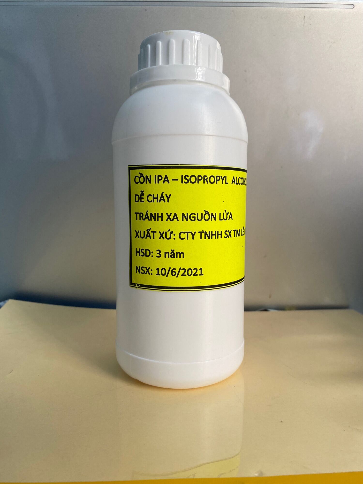 [Hoàn Tiền 10%] IPA| isopropyl alcohol| dung tích 1 lit| tẩy rửa| dung môi hữu cơ