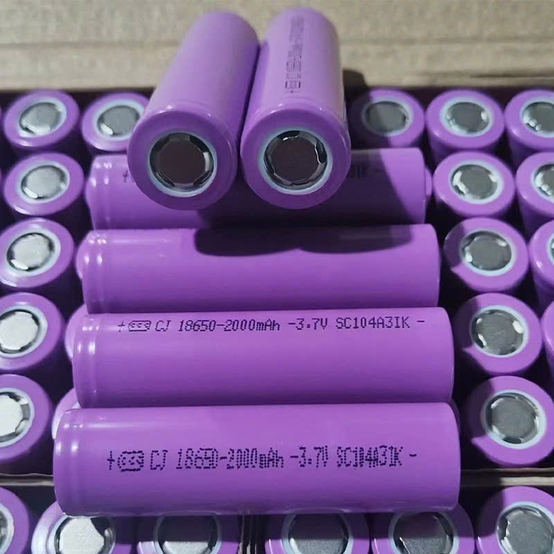 Pin 18650 Lithium 3.7V Đầu Bằng Dung Lượng Cao 600mAh - 2000mAh