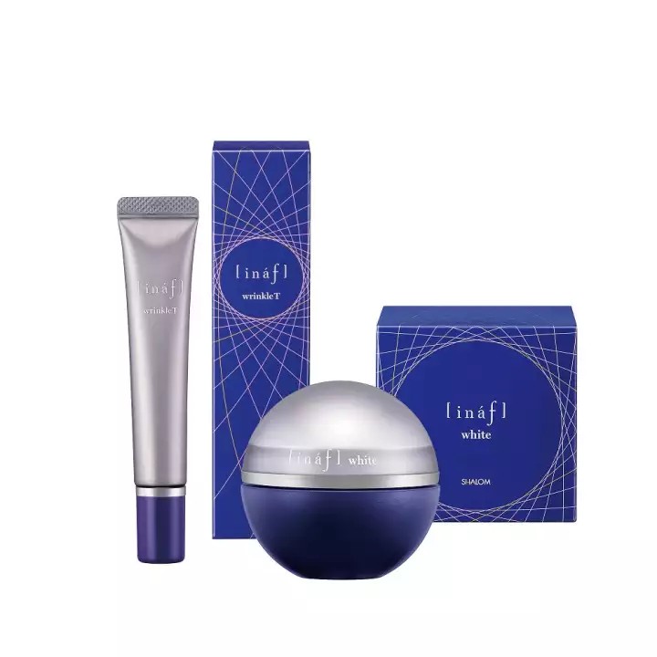 Bộ Đôi Dưỡng Trắng Chống Nhăn: Inaf White 50G + Inaf Winkle T 30G [ Date 12/2021]