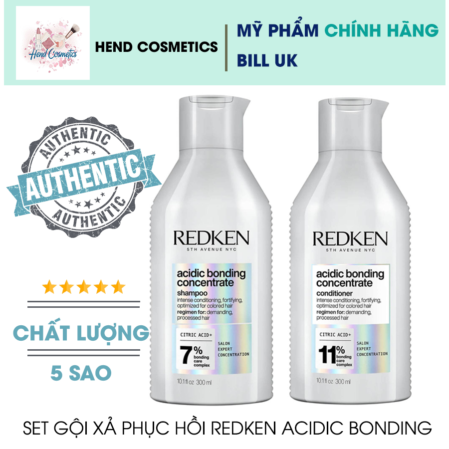 Dầu gội phục hồi tóc Redken Acidic Bonding Shampoo 300ml