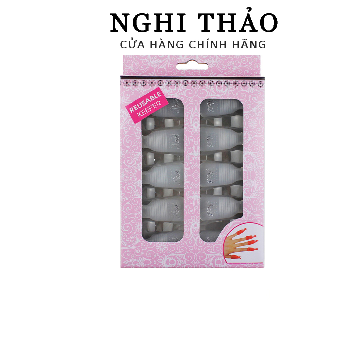 Kẹp Ủ Móng Tay Kẹp Ủ Phá Gel