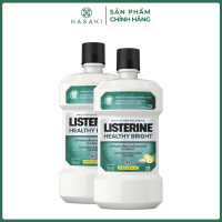 Combo 2 Nước Súc Miệng Listerine Giúp Răng Trắng Sáng 750ml Hasaki Sản Phẩm Chính Hãng