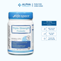 Viên uống Hỗ Trợ Bổ Sung Lợi Khuẩn Duy Trì Hệ Vi Sinh Đường Ruột Life Space Triple Strength Probiotic - 30 Viên