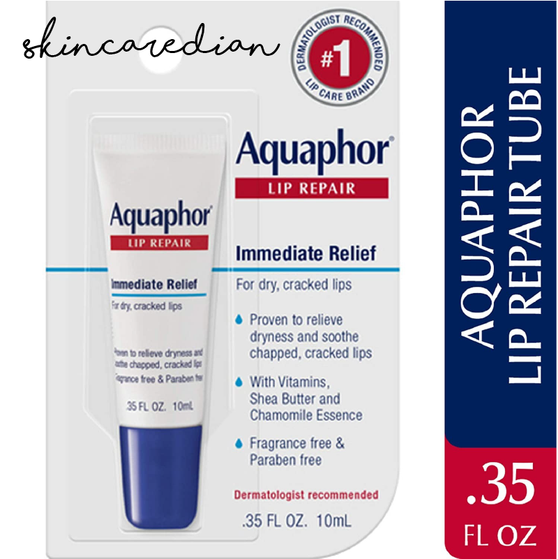 [Hcm]Aquaphor - Kem Dưỡng Làm Mềm Giảm Nứt Môi Aquaphor Lip Repair