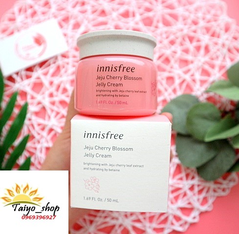 [HCM]Kem Dưỡng Ẩm Dạng Gel Innisfree Jeju Cherry Blossom Jelly Cream 50ml