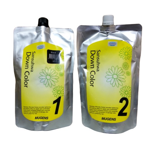 Nhuộm phủ bạc thời trang Mugens Sansuhwa 500ml x2