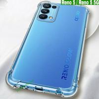 Ốp lưng Oppo Reno 5 / Reno 6 5G / Reno 6Z / Reno 8 5G dẻo trong suốt lồi 4 góc ôm khít máy
