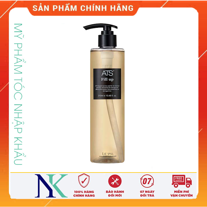 [Hcm]Dung Dịch Ats Fill Up Giúp Tăng Cường Độ Đàn Hồi & Chắc Khoẻ Cho Tóc 310Ml