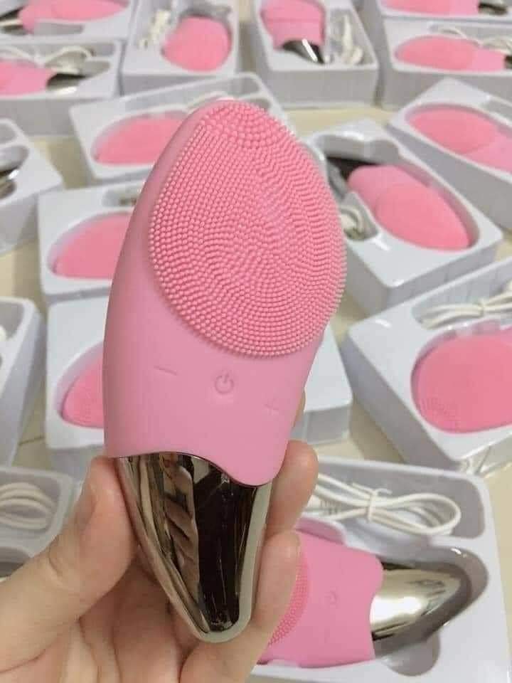 Máy Rửa Mặt Quả Xoài Máy Rửa Mặt Tự Động 3 Chế Độ Nâng Cơ Xoá Nhăn Thông Minh Chất Liệu Silicon - Tươi Shop