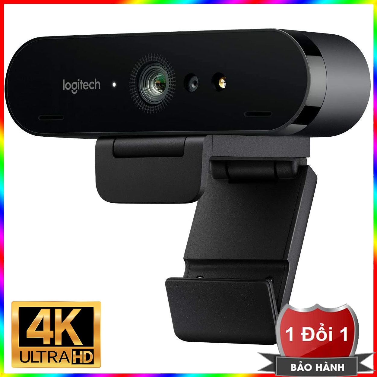 Webcam Logitech C1000e độ phân giải Ultra HD 4K cao cấp hỗ trợ Windows Hello - Webcam Logitech Brio 