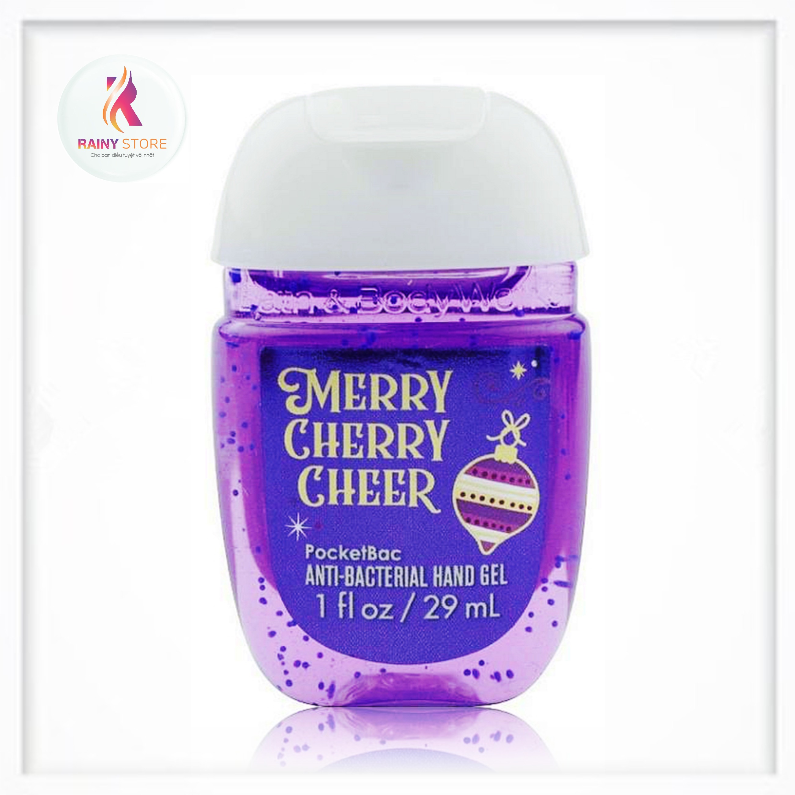 [Hcm]Gel Rửa Tay Khô Bath & Body Works Merry Cherry Cheer 29Ml