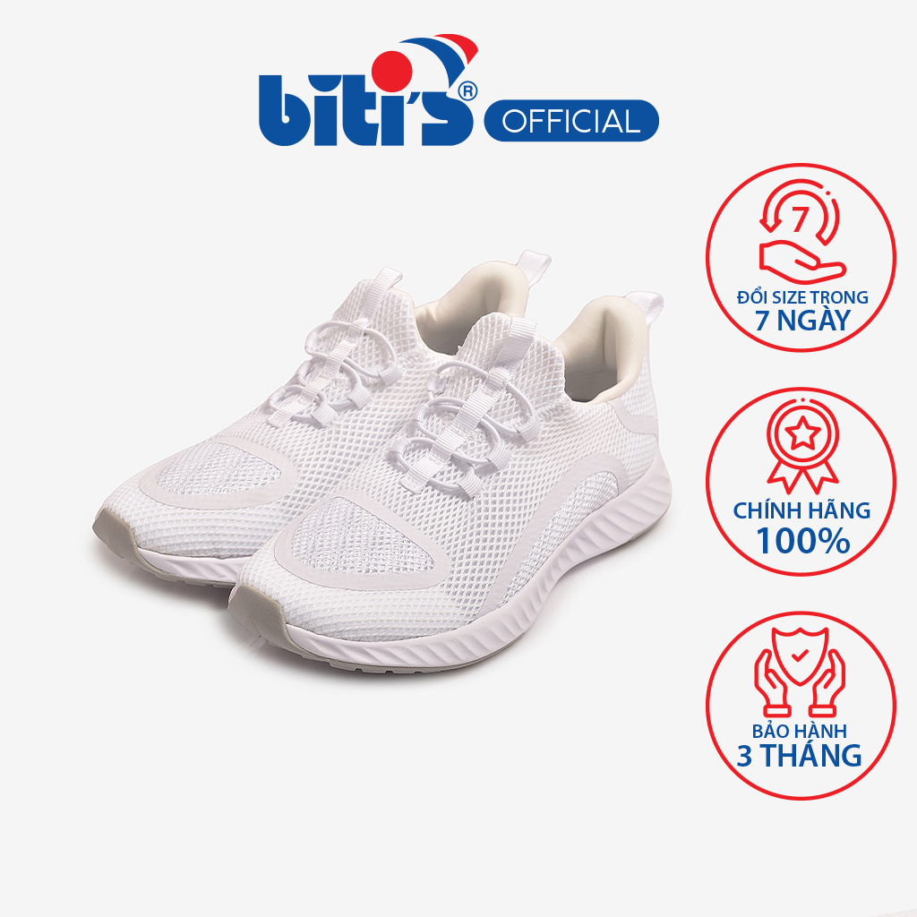 Giày Đi Bộ Nữ Bitis Hunter Jogging HSW001800TRG (TRẮNG)