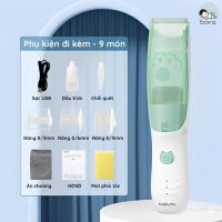 Tông đơ cắt tóc cho bé kèm hút tóc giúp bé không bị ngứa khi dính tóc bảo hành 6 tháng