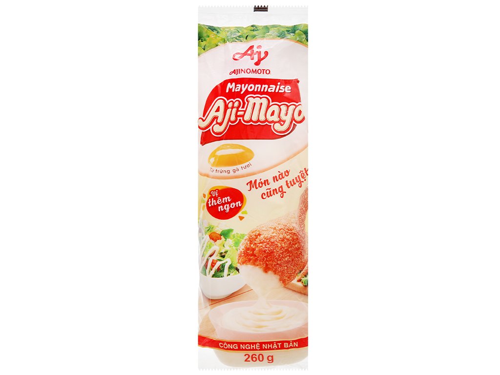 Sốt Mayonnaise Aji-Mayo Ajinomoto 260g