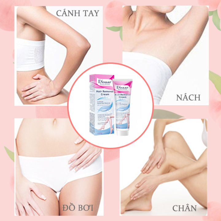 Kem Tẩy Lông Disaar Cao Cấp Giúp Tẩy Lông Sâu Kem Tẩy Lông Phù Hợp Với Mọi Loại Da. Chân Tay Nách Vùng Kín Và Vùng Bikini Dành Cho Cả Nam Và Nữ.