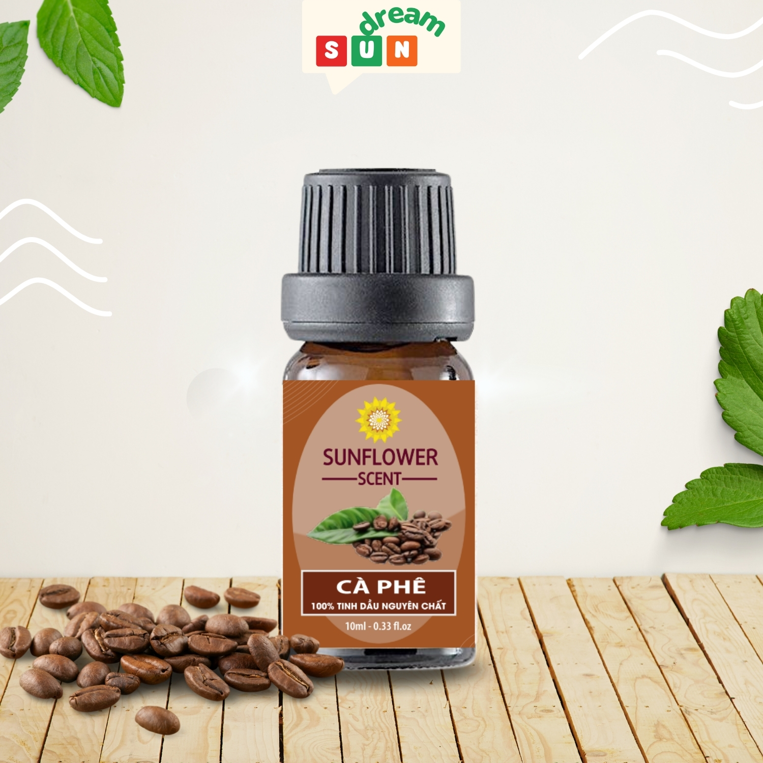 Tinh Dầu Nguyên Chất Thiên Nhiên SunFlower 10ml Khử Mùi Làm Thơm Phòng Và Hỗ Trợ Chăm Sóc Sức Khỏe Giảm Căng Thẳng Hiệu Quả