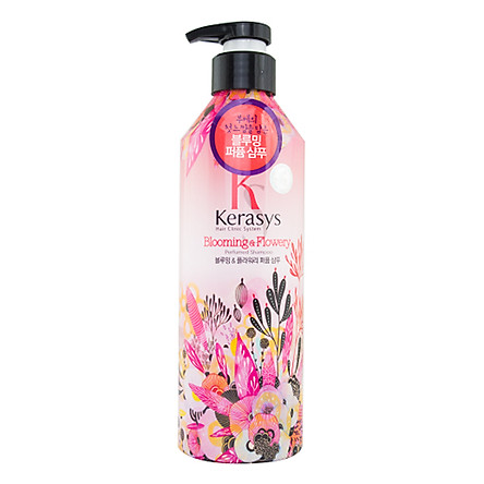 Dầu Gội Nước Hoa Cây Tuyết Tùng Kerasys Blooming Hàn Quốc 600Ml