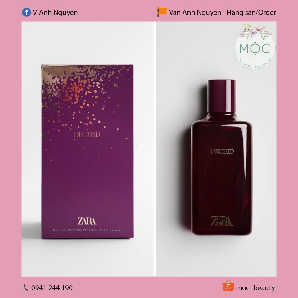 Nước Hoa Zara Orchid 150Ml