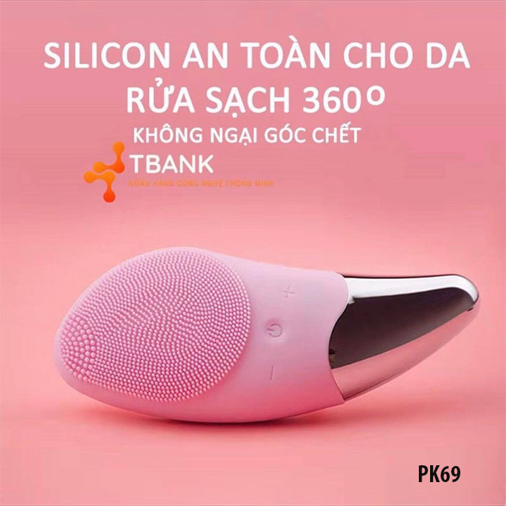 Máy rửa mặt chống nước nâng cơ mặt SONIC FACIAL BRUSH
