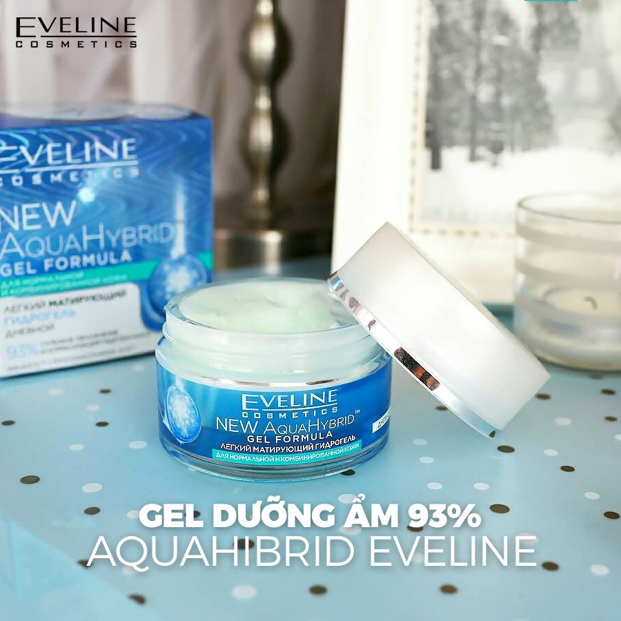 Gel Dưỡng Ẩm 93% Eveline Aquahibrid 50Ml