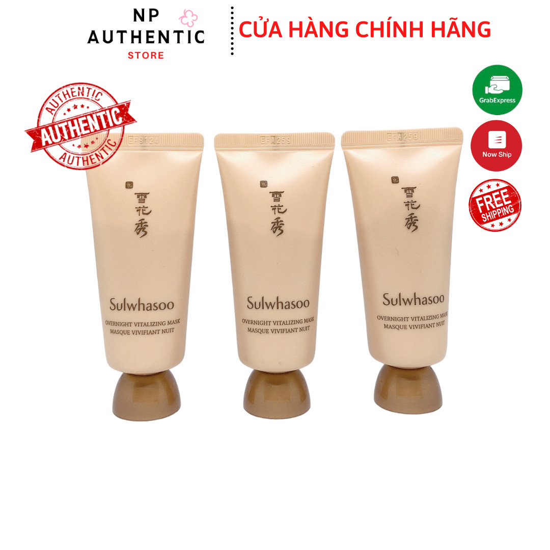 [Hàng Chính Hãng] Mặt Nạ Ngủ Căng Bóng Siêu Mướt Da Sulwhasoo 35Ml