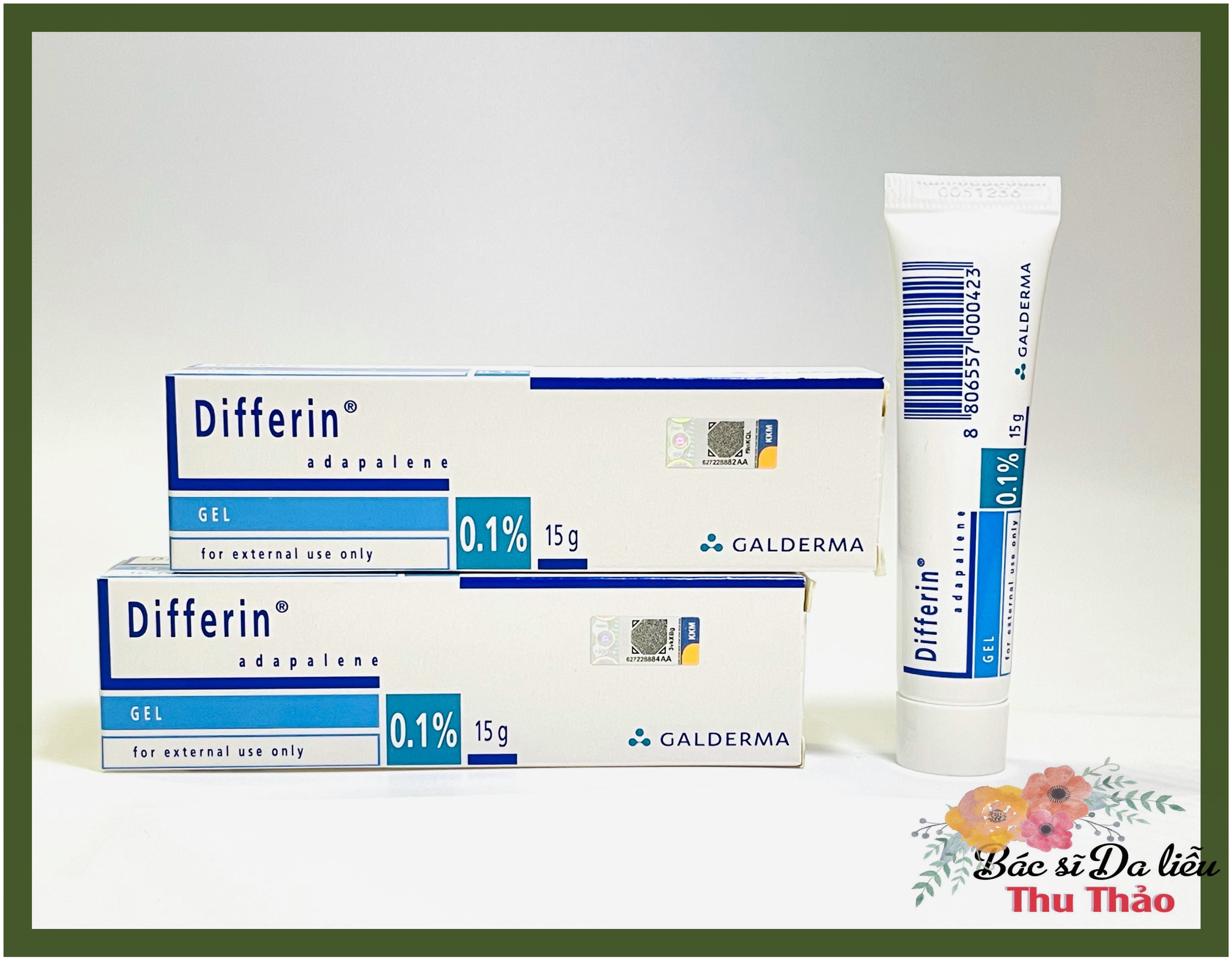 [HCM][15g] GEL GIẢM MỤN DIFFERIN – ADAPALENE 0.1%
