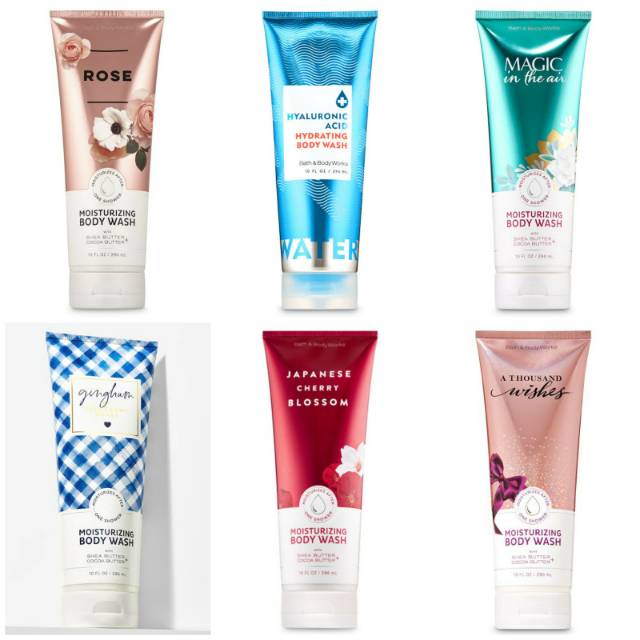 Kem Tắm Bath & Body Works Nhiều Mùi