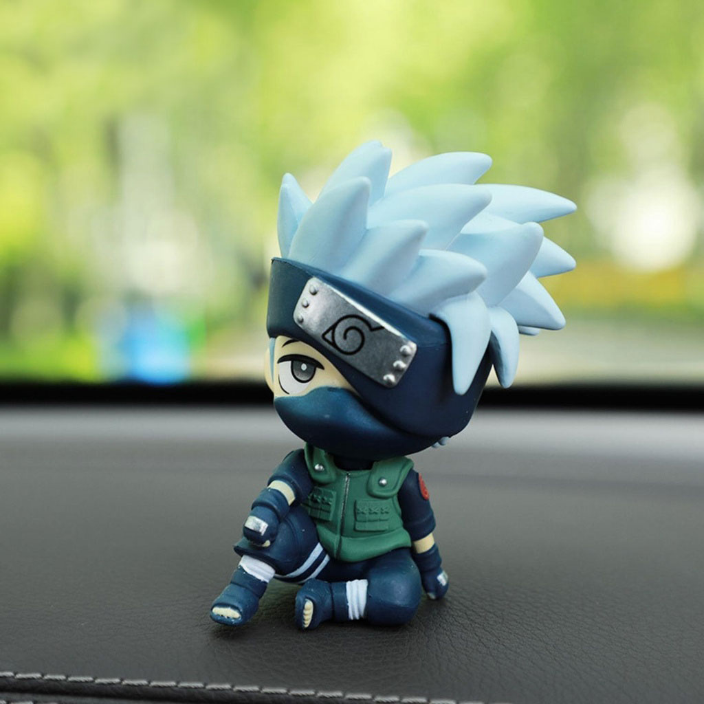 Mô hình Naruto chibi Naruto Kakashi Sasuke Itachi cao 9cm siêu dễ thương figure Anime naruto  figure