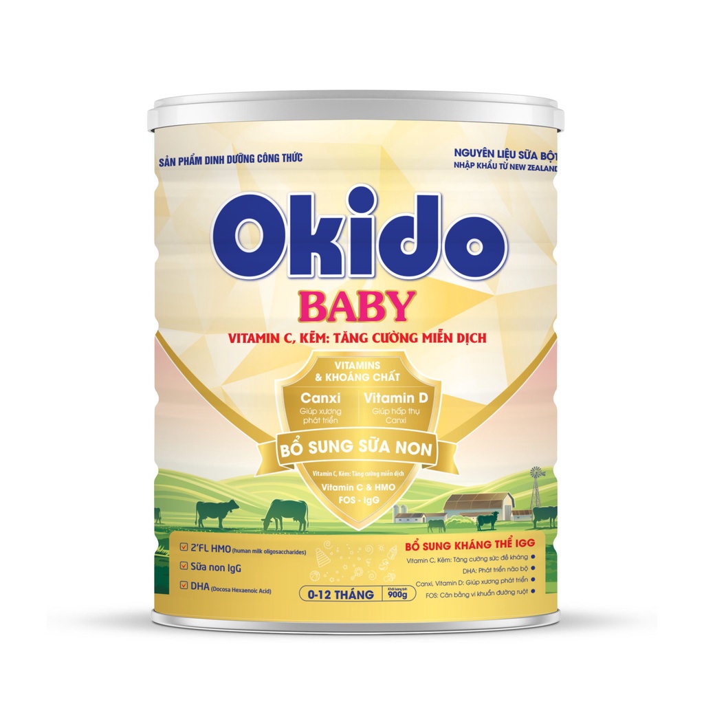 Sữa Okido tăng cường miễn dịch phát triển trí tuệ cho trẻ ngăn ngừa loãng xương cho người lớn Việt Mỹ