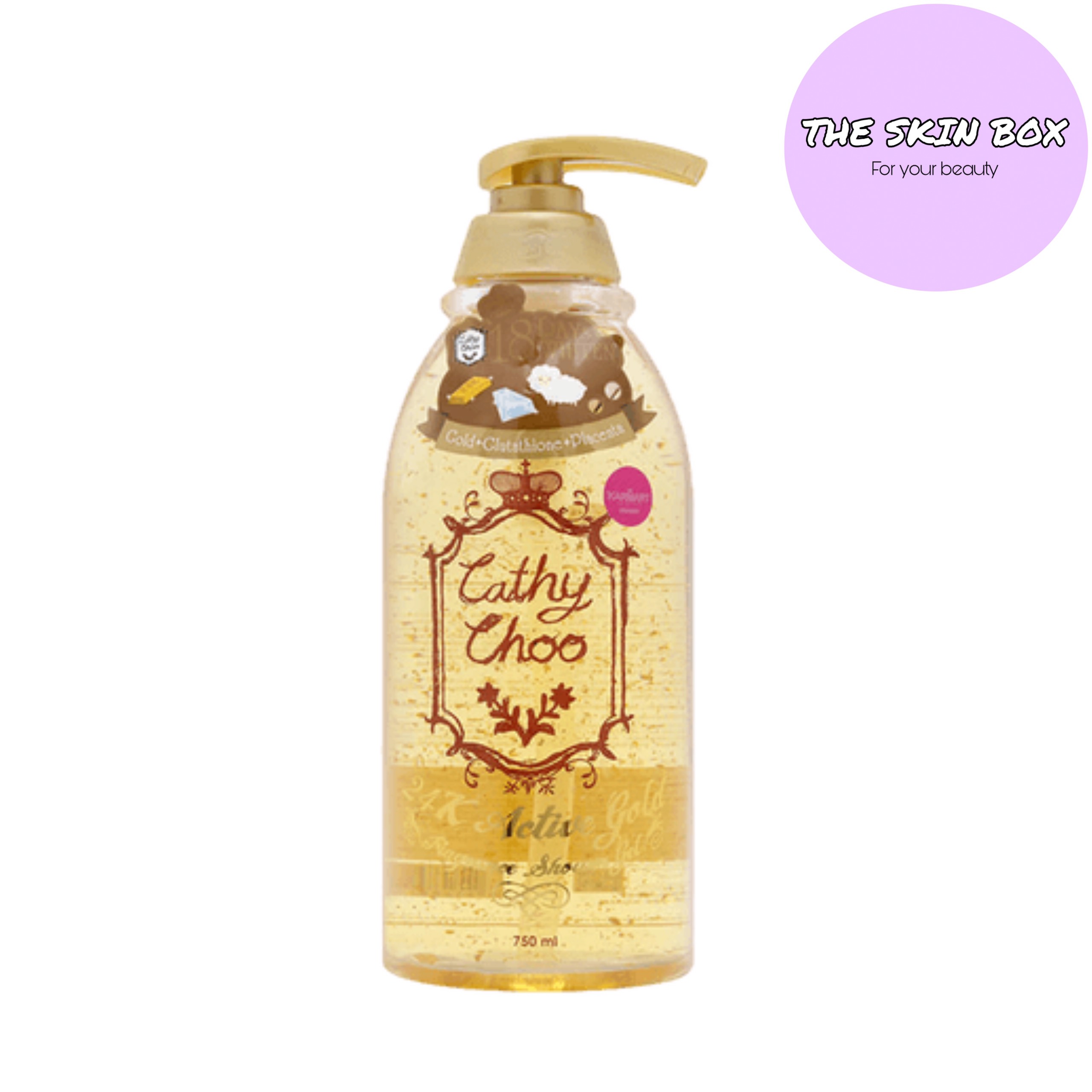 [Hcm]Sữa Tắm Cathy Choo Thái Lan Vàng 24K 750Ml