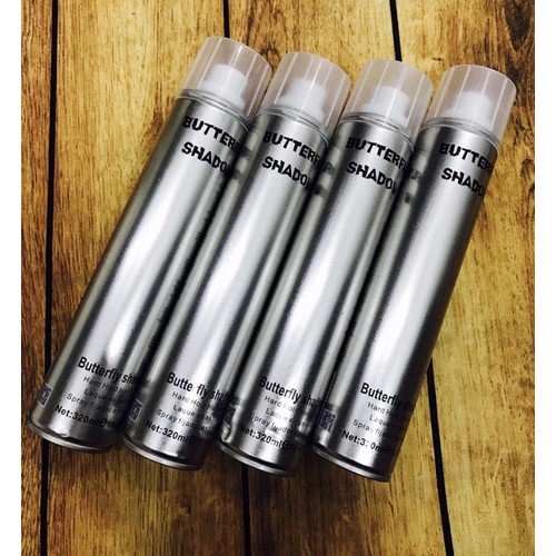 [HCM]Gôm xịt tóc Butterfly Shadow- Keo xịt tóc giữ nếp- 320ml- Superbox Store