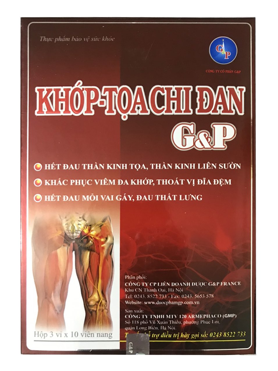 Viên Khớp Toạ Chi Đan Gp