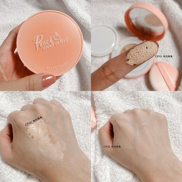 [HCM]Phấn nước Black Rouge Peach Cover Velvet Cushion