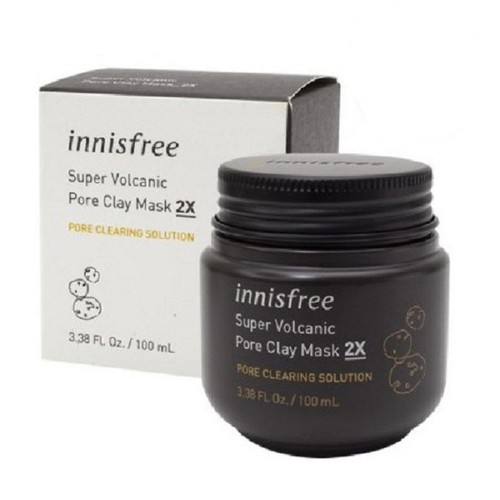 Mặt Nạ / Mặt Nạ Đất Sét Super Volcanic Pore Clay Mask Innisfree 100Ml Florence Store