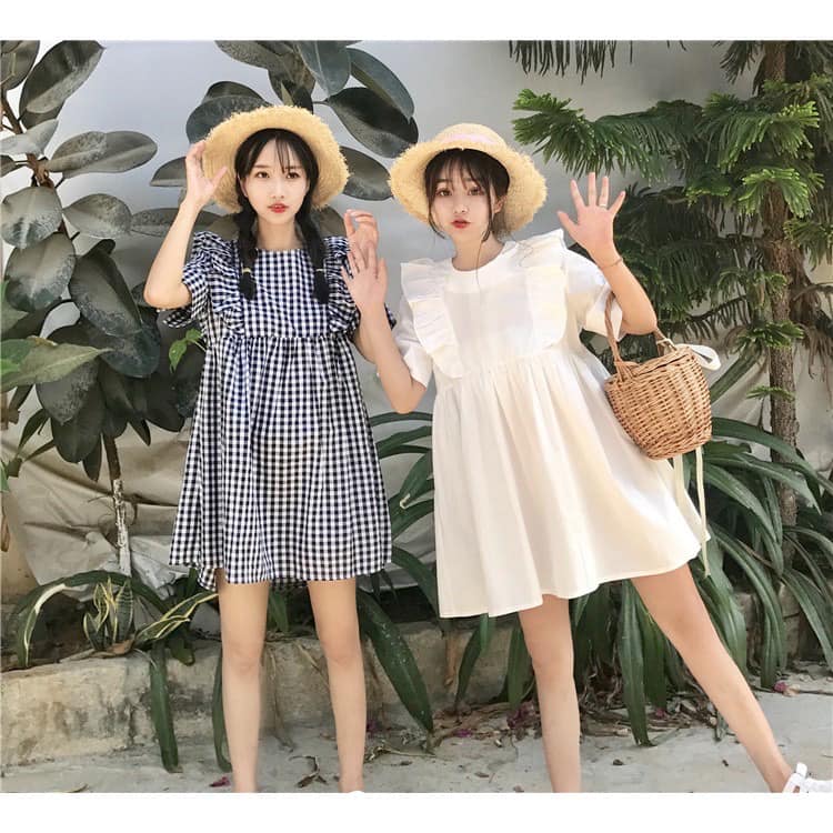  Váy đôi xinh xắn hoạ tiết hoa nổi độc đáo cho đôi bạn thân  Shopee Việt  Nam
