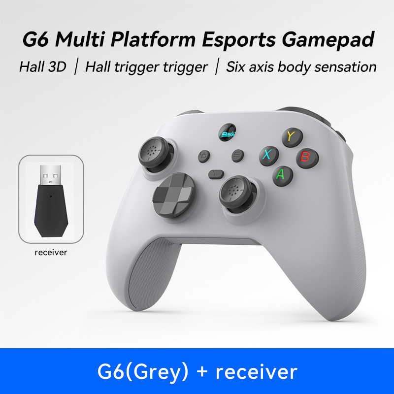Gamepad tay game Không dây Bluetooth G6 Đa kết nối cho máy tính laptop smartphone máy tính bảng máy