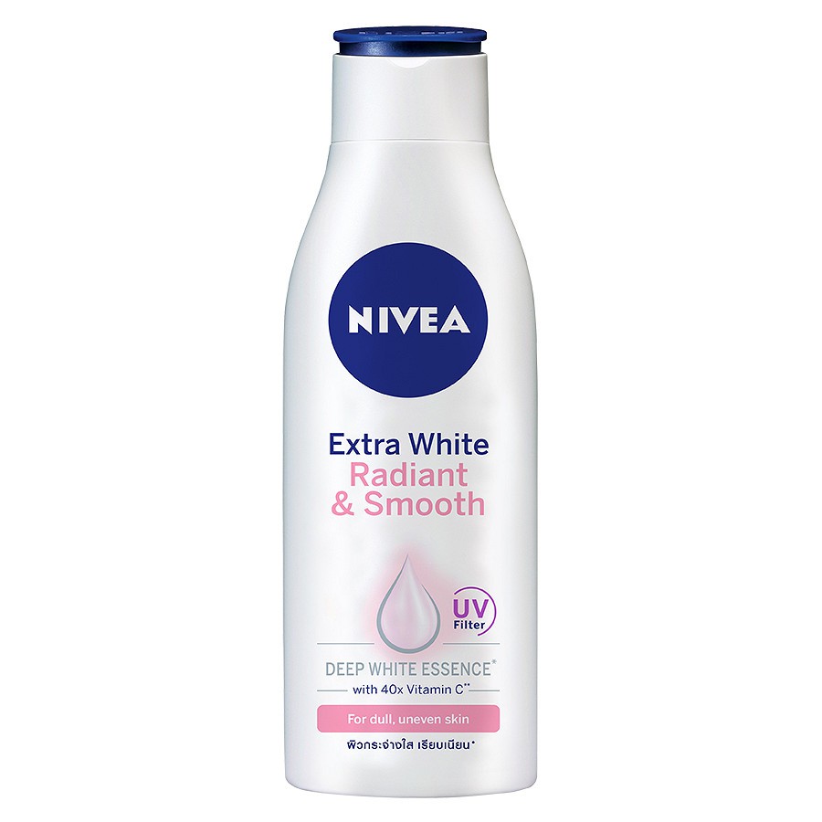 [Hcm]Sữa Dưỡng Thể Trắng Mịn Nivea Extra White Radiant & Smooth 250Ml