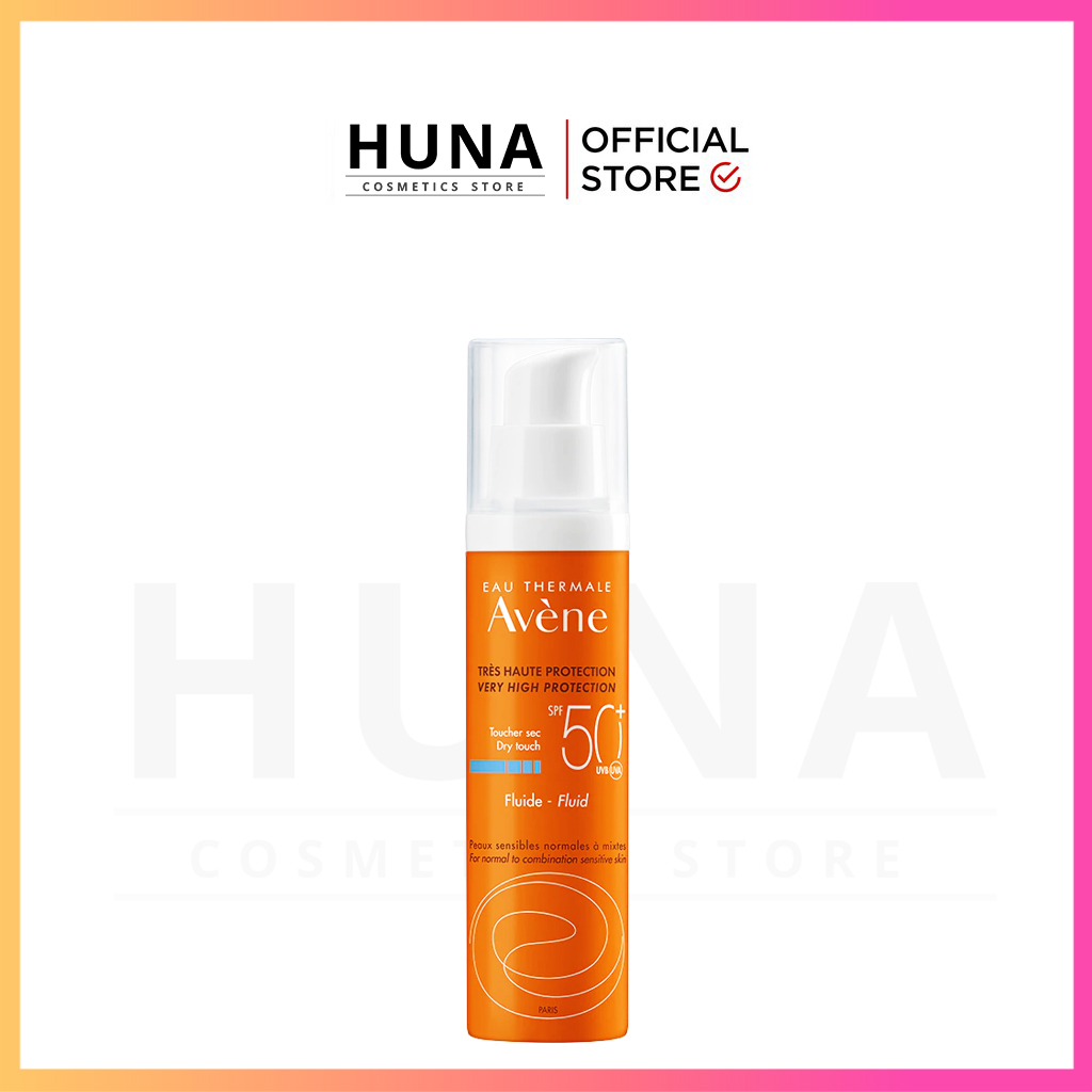 Kem Chống Nắng Avene Dry Touch Fluide Spf50+ 50ml – Huna Cosmetics
