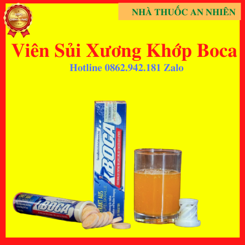 [Hcm]Viên Sủi Boca Chiết Xuất Cây Móng Quỷ Giúp Khớp Xương Chắc Khoẻ Và Vận Động Linh Hoạt (Hộp 20 Viên) - An001