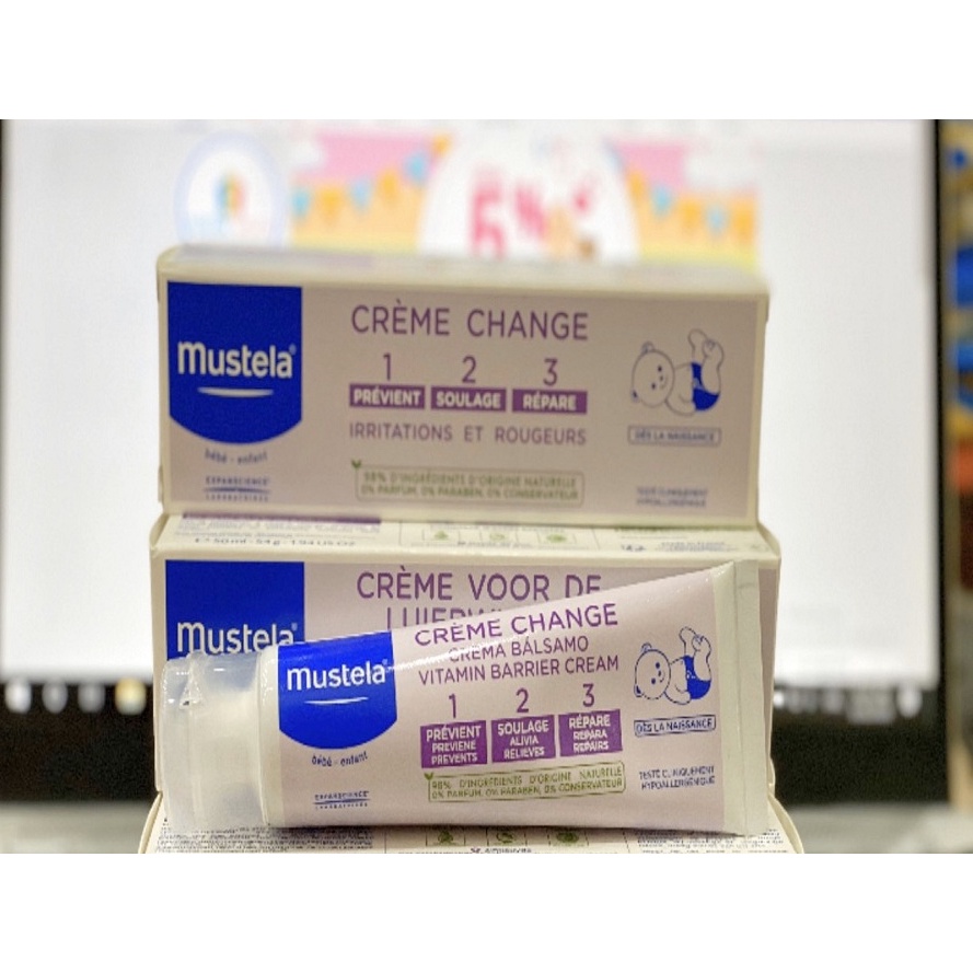 KEM DƯỠNG DA CHỐNG HĂM TÃ CHO TRẺ SƠ SINH & EM BÉ MUSTELA CREME CHANGE 10ML - SẢN PHẨM TỐT CHẤT LƯỢNG CAO HOT TRÊN THỊ TRƯỜNG ĐƯỢC ƯA CHUỘNG HIỆN NAY HÀNG CHUẨN ĐẢM BẢO CHO KHÁCH YÊU TRẢI NGHIỆM