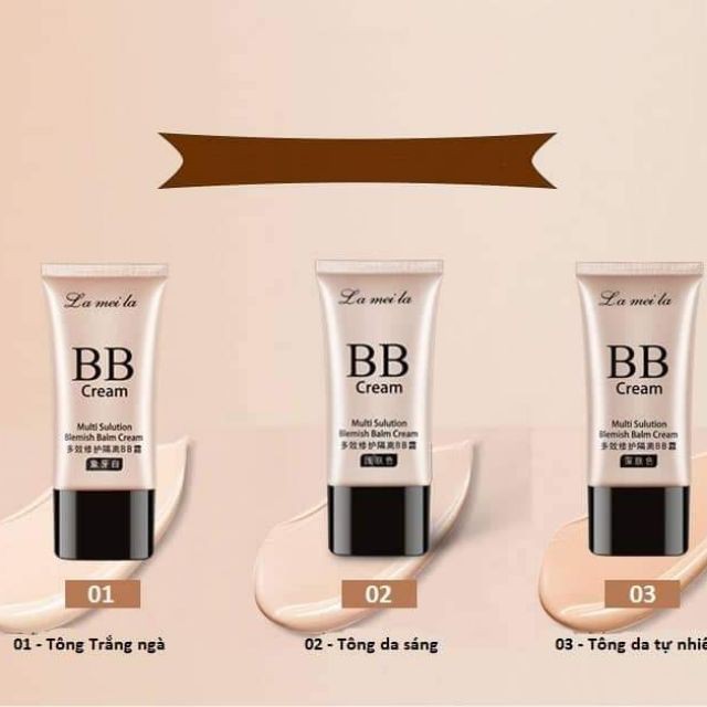 [HCM]Kem nền trang điểm BB Cream Moisturing Lameila