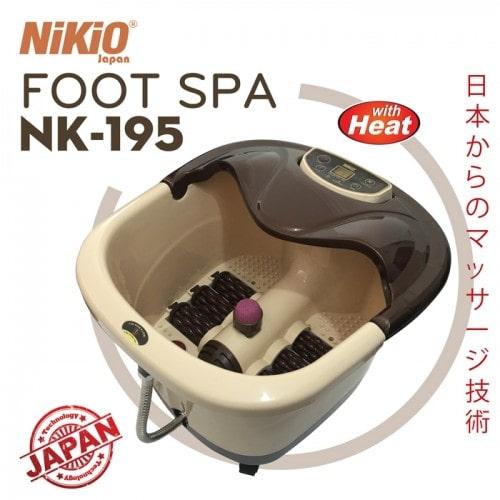 [Hcm]Bồn (Chậu) Ngâm Massage Chân Nhật Bản Nikio Nk - 195 - 4In1 Cao Cấp