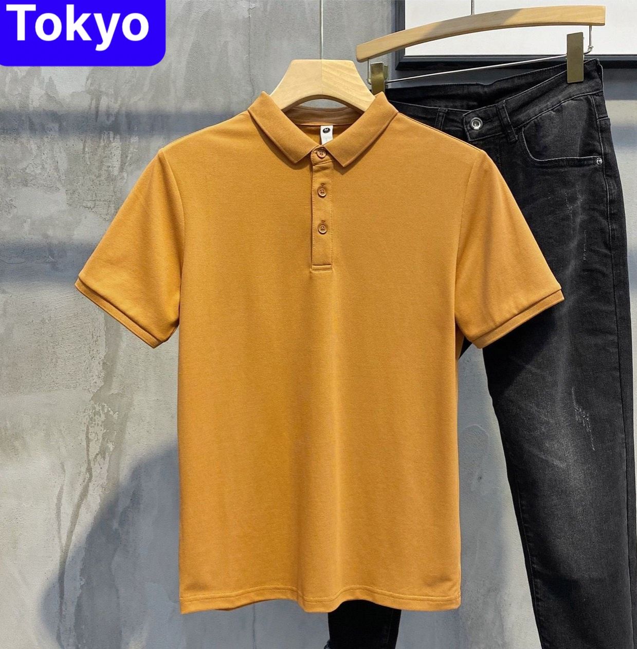 ÁO THUN TRƠN ÁO PHÔNG ÁO THUN POLO CỔ TRỤ NAM NỮ VẢI CÁ SẤU COTTON NHIỀU MÀU TAY NGẮN CÓ CỔ BẺ VẢI Đ