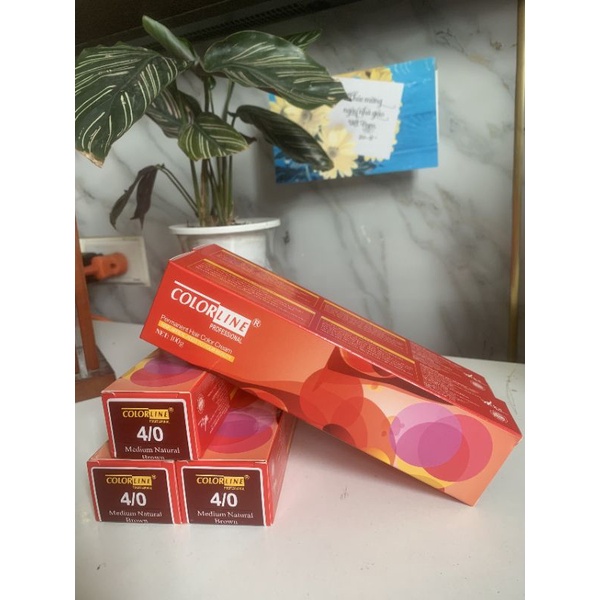 [ Chính hãng ] [Từ số 2.0 - 6.3] Thuốc nhuộm tóc Colorline chuẩn tông Salon an toàn cho da đầu 100ml