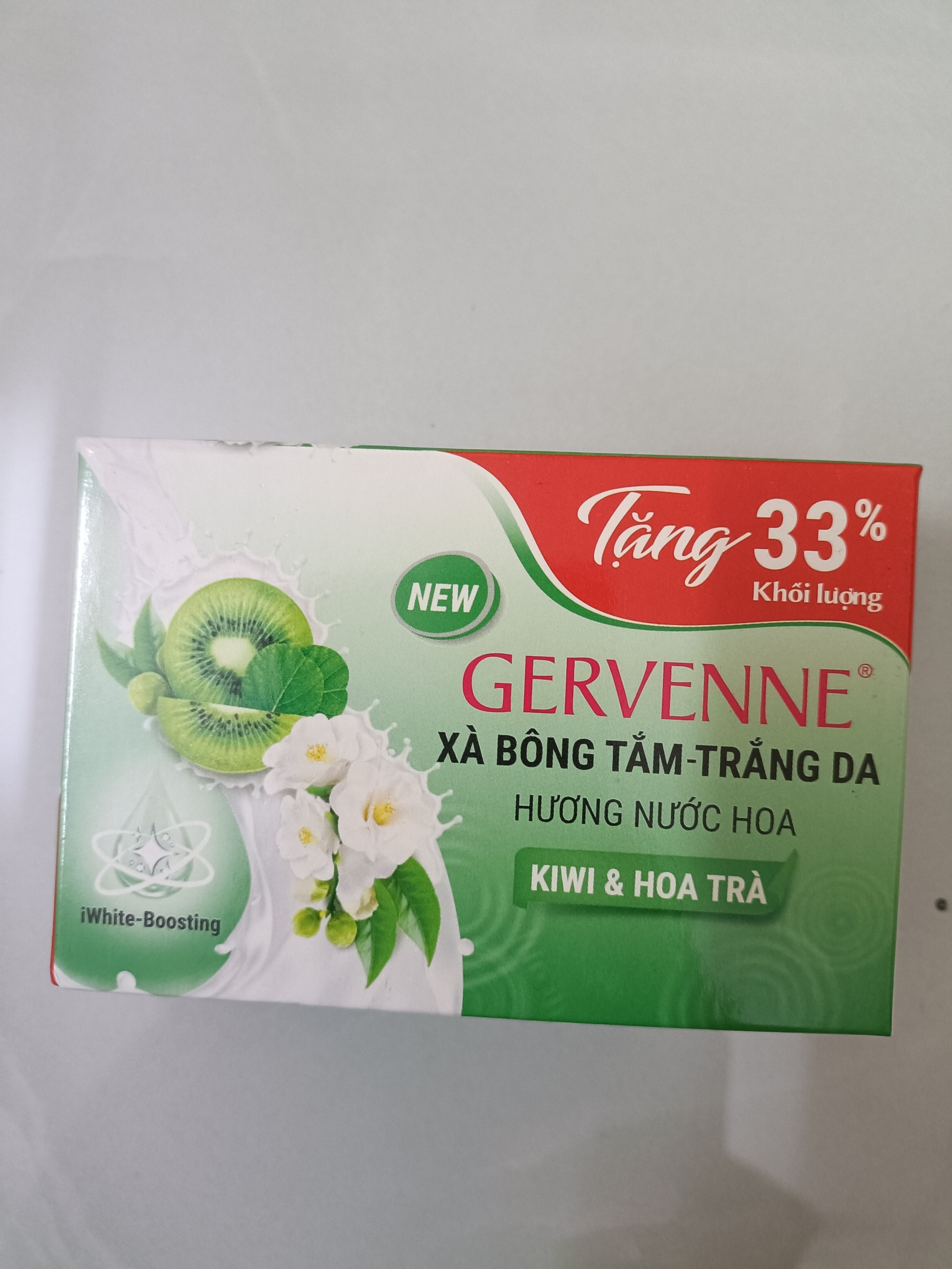 Gervenne - Xà bông cục gervenne 120g (Chọn Mùi)