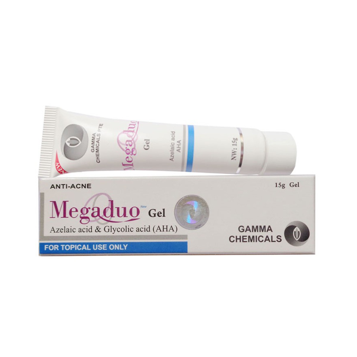 Gel Giảm Mụn Ẩn Và Thâm Gamma Megaduo Gel Aha 15 Gram