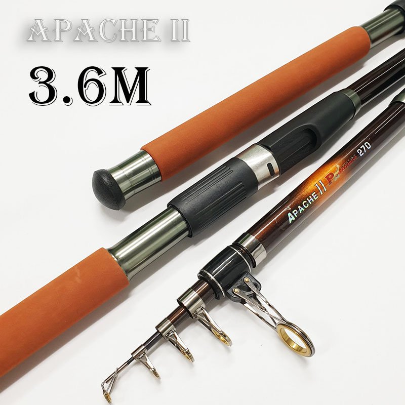 Cần câu cá - Cần câu máy Apache II trâu bò nhấc tĩnh 3.0 kg chất liệu Carbon  CM13